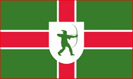 Nottinghamshire Table Flags